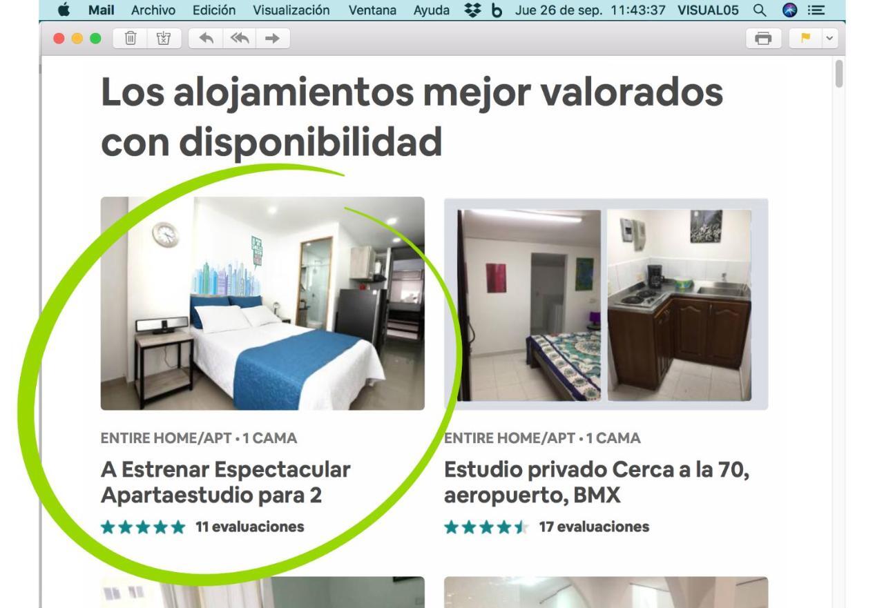 New Studio Apartment For Two Medellin Exterior photo